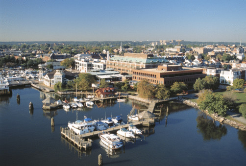 Old Town Alexandria on Potomac River, Virginia